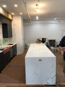 White Kitchen Countertop in Scarsdale NY
